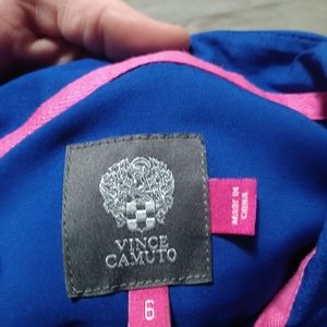 ROYAL BLUE VINCE CAMUTO SHIRT DRESS